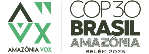 Logo Amazônia Vox na COP30