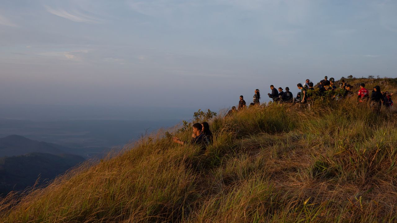 Trilha do Platô, percurso de caminhada em meio à paisagem natural da Serra do Tepequém, em Roraima.